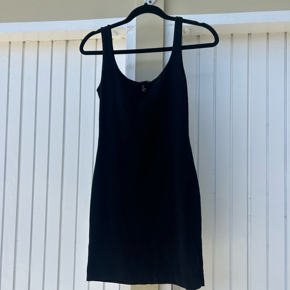 H&M Black Mini Dress